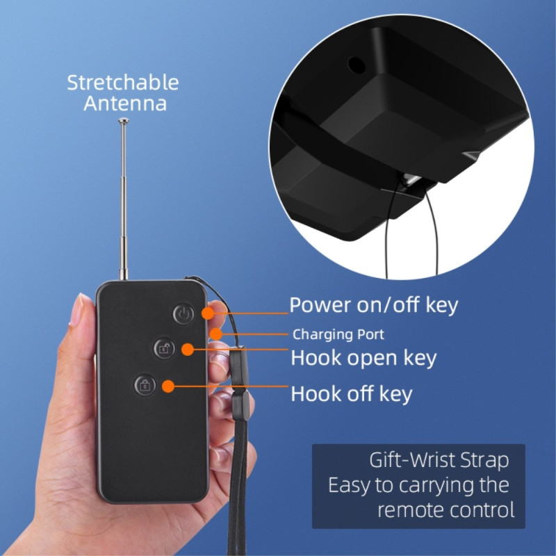 Throw Move Leave Airdrop system remote control To be used with Drone Drone