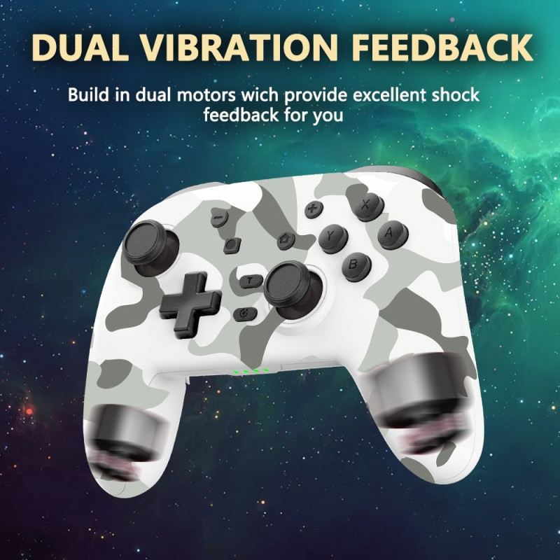Compatible with Nintendo Switch Bluetooth Controller Gamepad Turbo Function