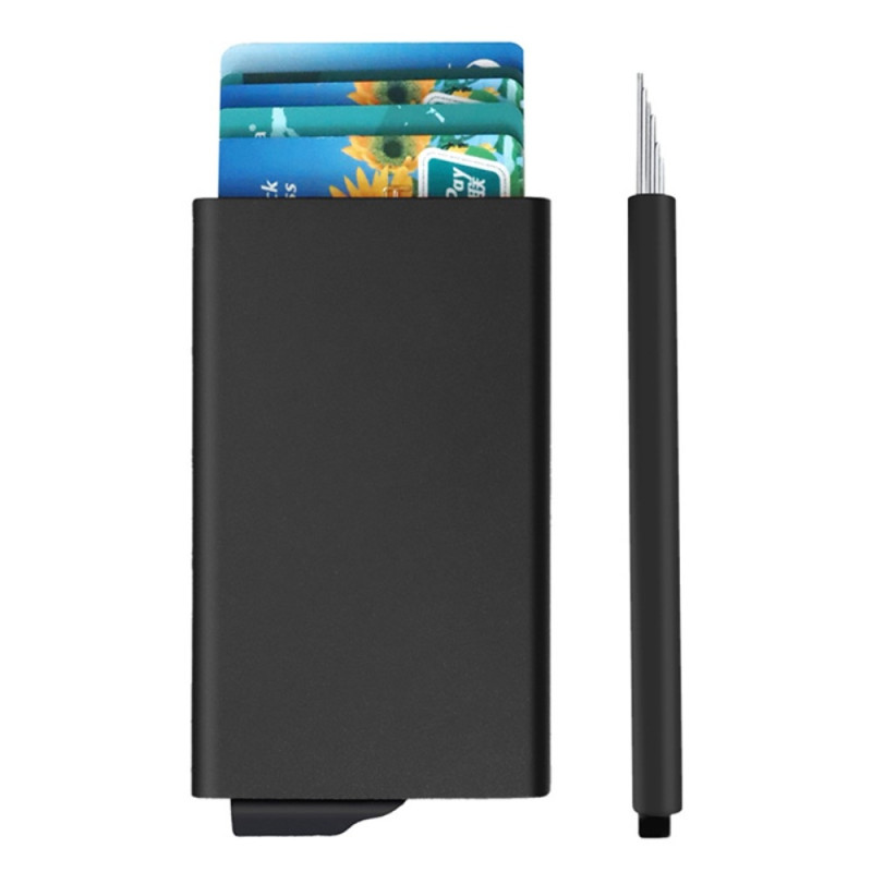 Kortveske RFID - blokk Kredittkort ID - kortholder Pop - up - design