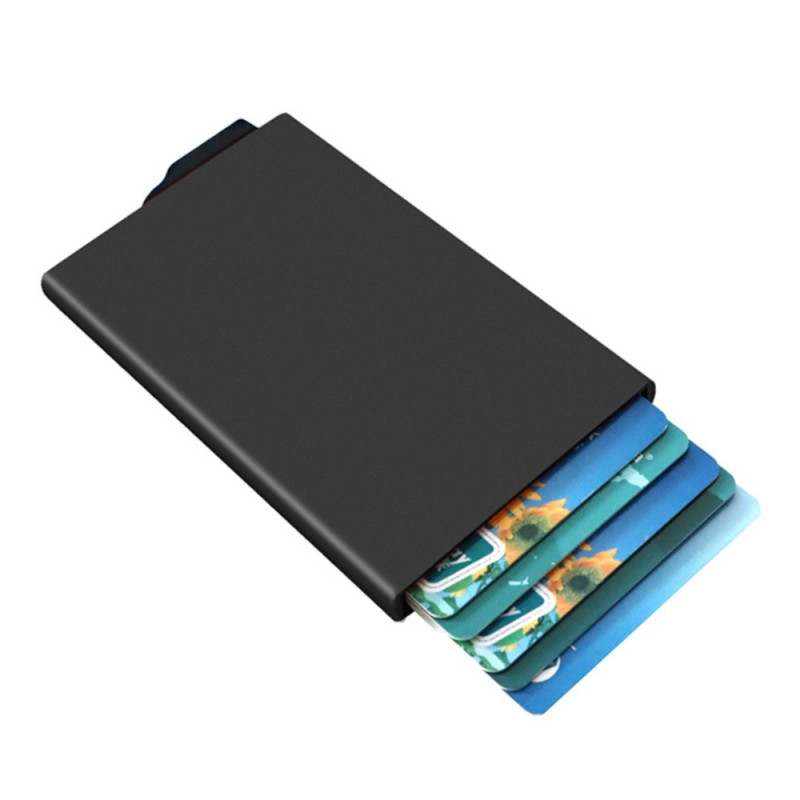 Card Case RFID Block Credit Card ID Card Holder Pop Up Design