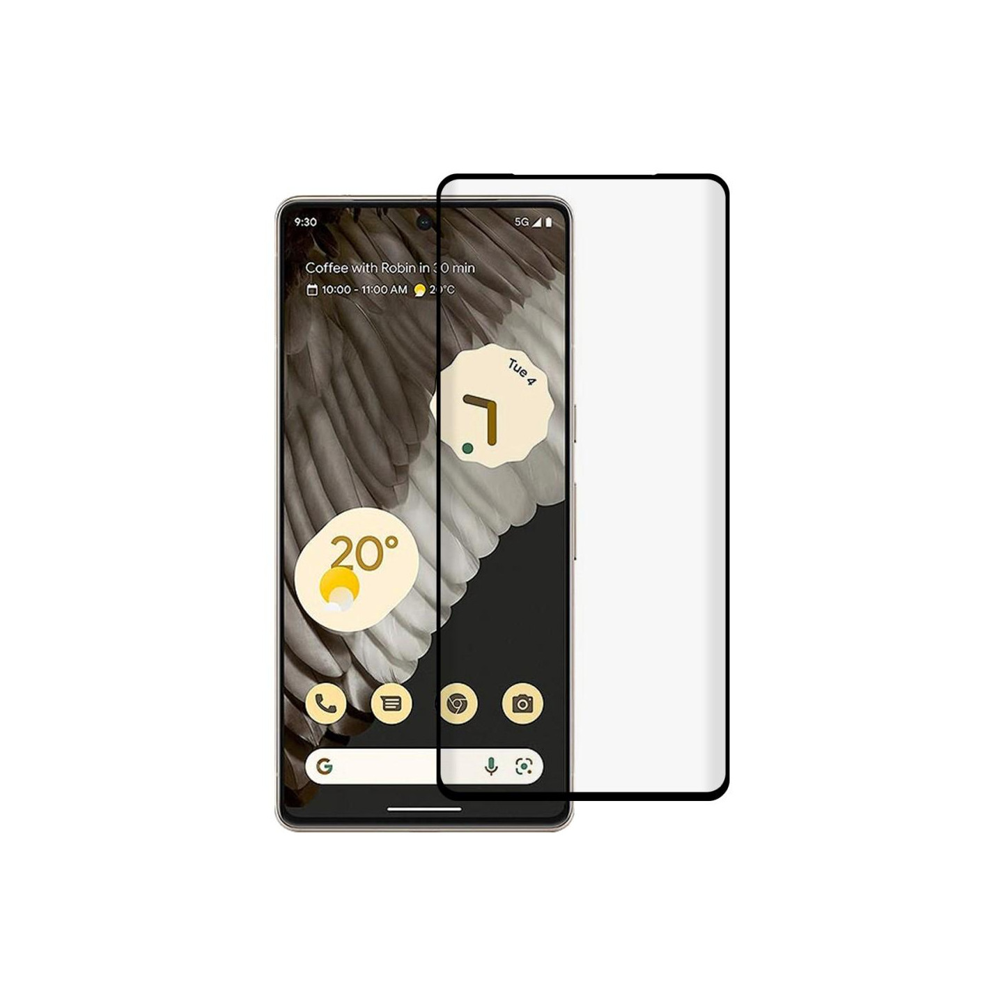 For Google Pixel 7 Pro Tempered Glass Screen Protector Full Coverage