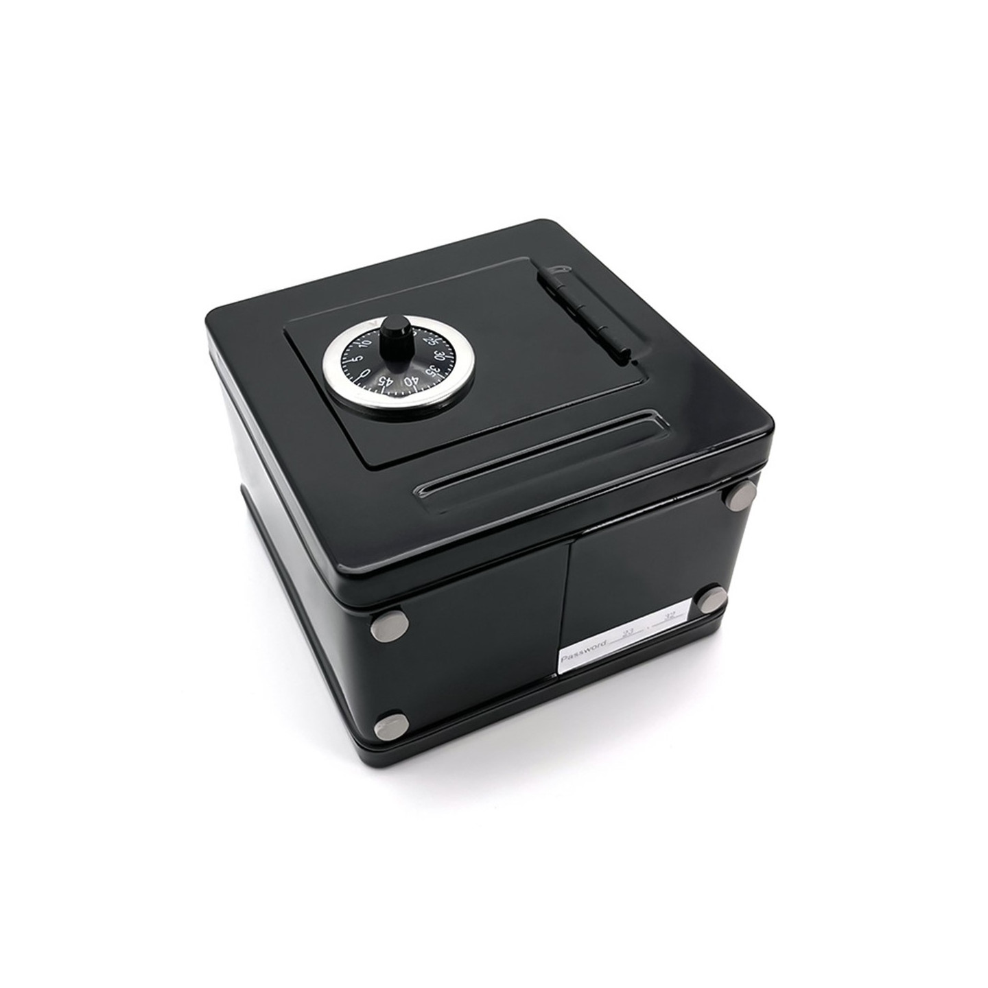 Safe Box Med Kodelås Sikkerhetsboks - Svart