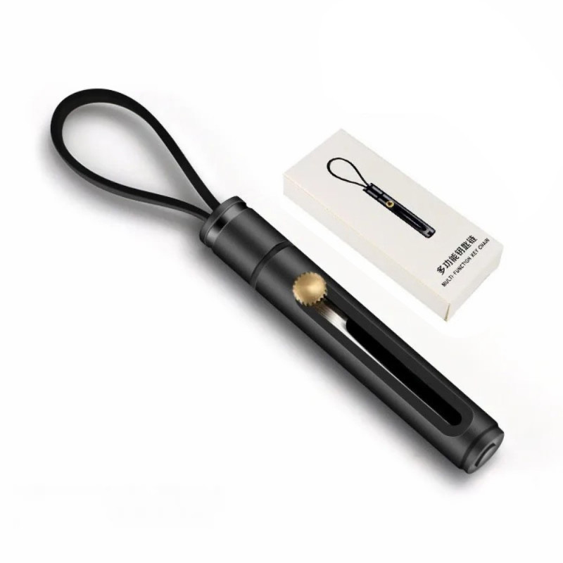 Outdoor Multifunctional Keychain Portable Mini Metal Keychain