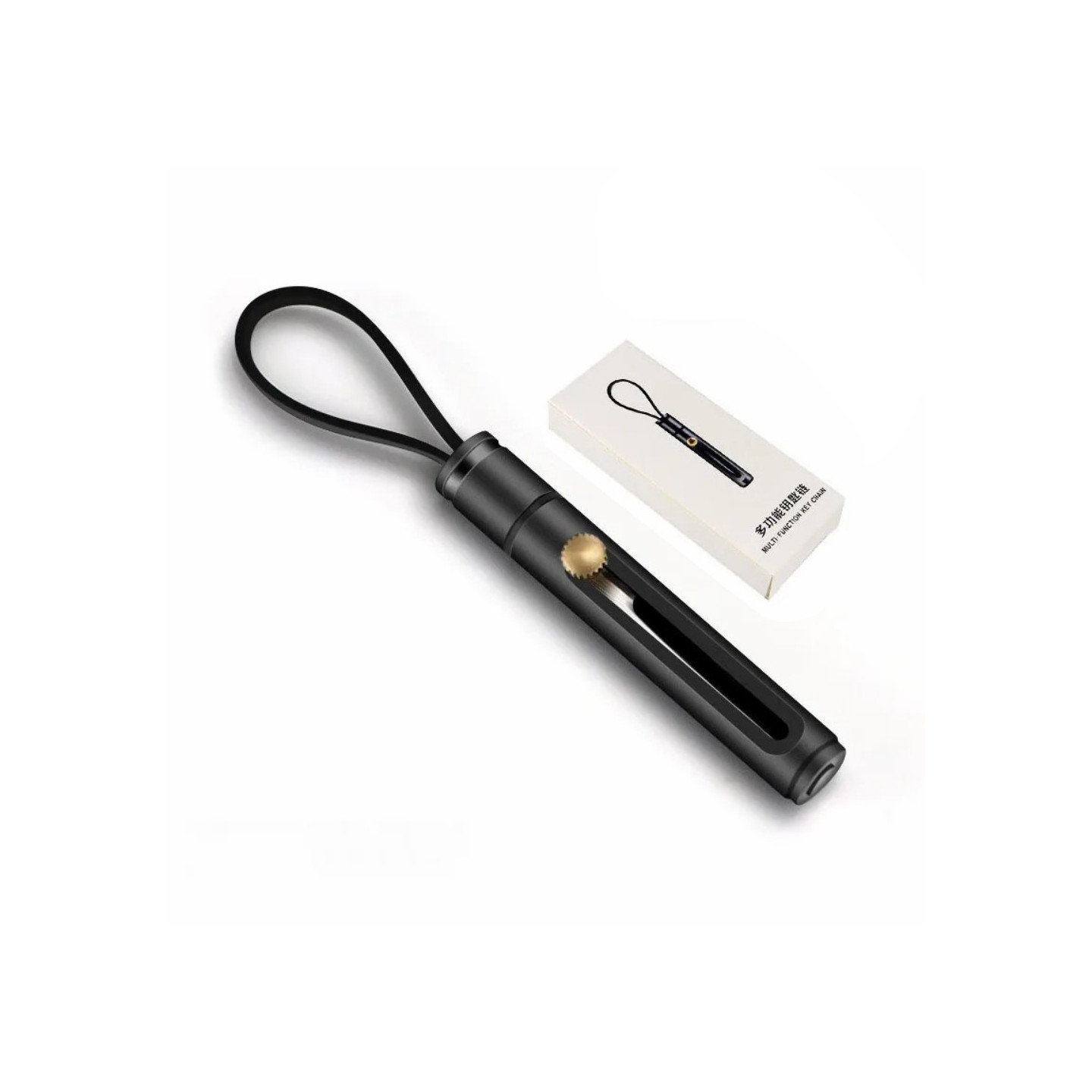 Ulkokäyttöön tarkoitettu monitoiminen avaimenperä Kannettava minimetallinen avaimenperä