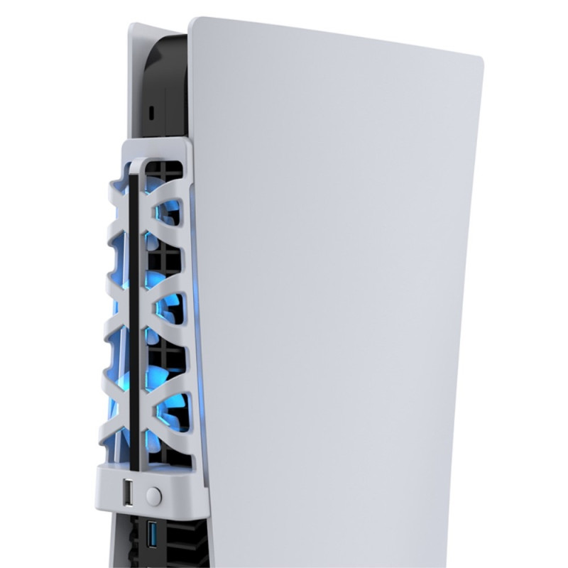 DOBE Køleventilator med USB - udgang til Sony PS5 Spillekonsol