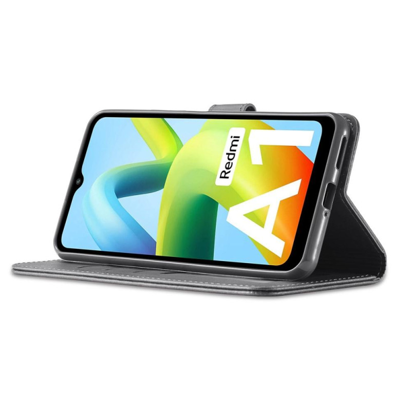 LC.IMEEKE Wallet Case for Xiaomi Redmi A1 - Black