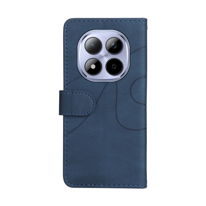 Til Xiaomi Redmi Note 15 Pro 5G KT-serie-1 dobbeltfarve tegnebog