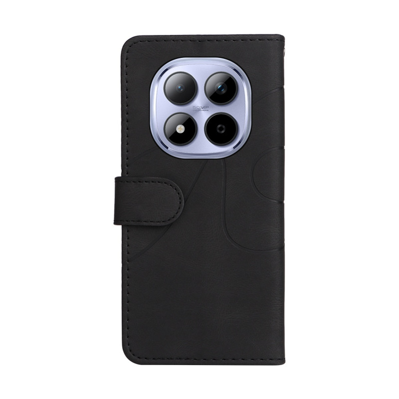 Til Xiaomi Redmi Note 15 Pro 5G KT-serie-1 dobbeltfarve tegnebog