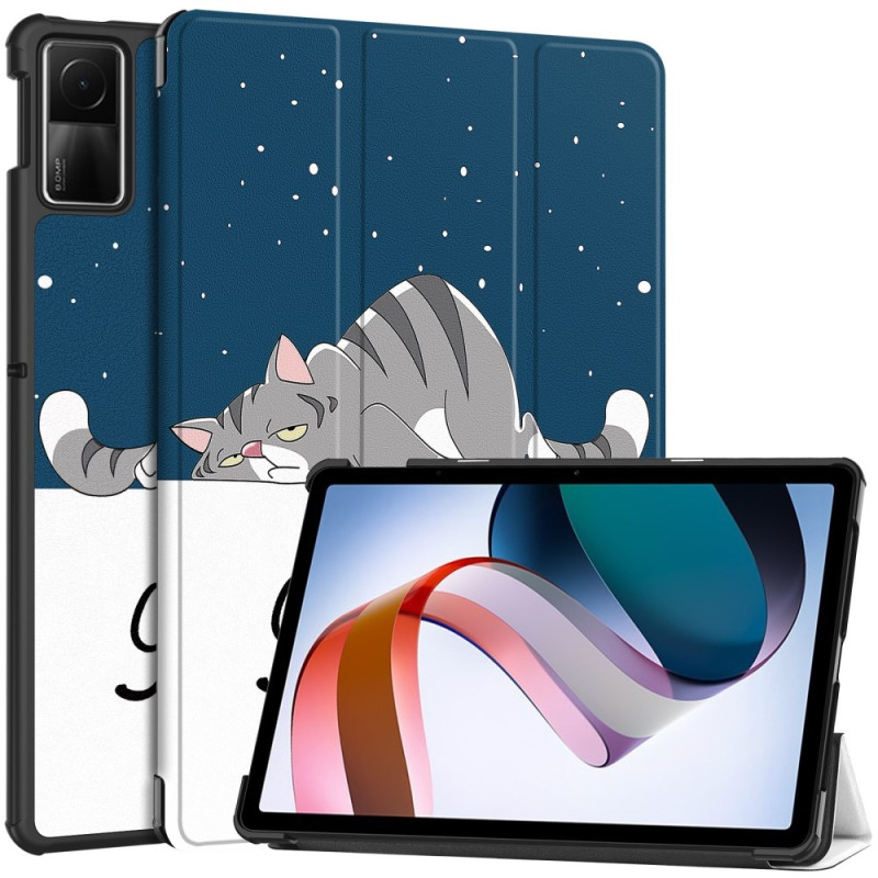 Xiaomi Redmi Pad SE Stand Slim Fit Cover Sleep / Wake - Cat