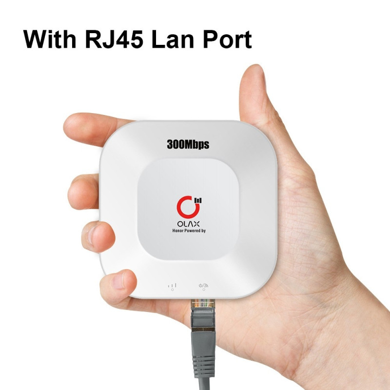 Portable WiFi wireless router 2 - in - 1 CPE / MiFi Type - C RJ45 Lan port