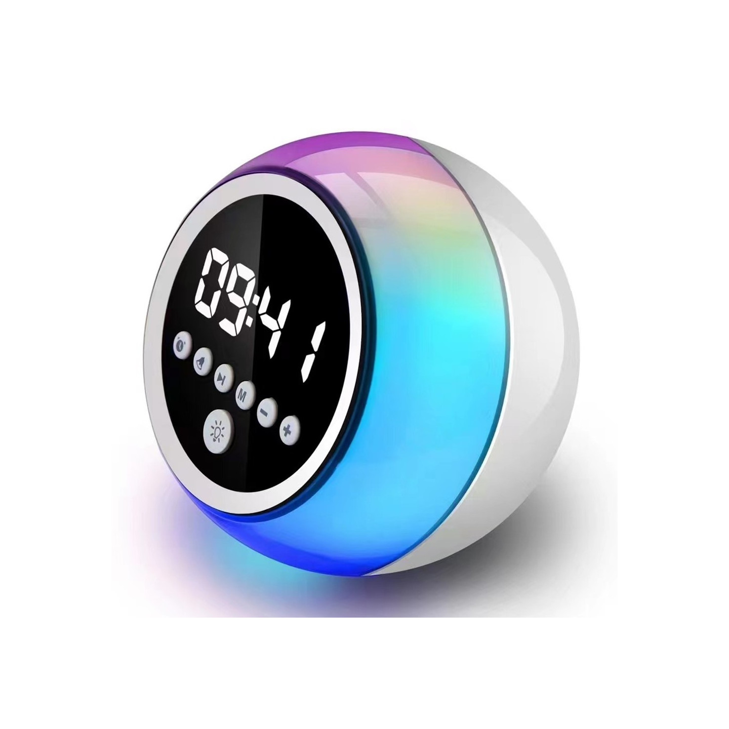 Herätyskello Bluetooth - kaiutin Himmennettävä FM - radion ajastintoiminto