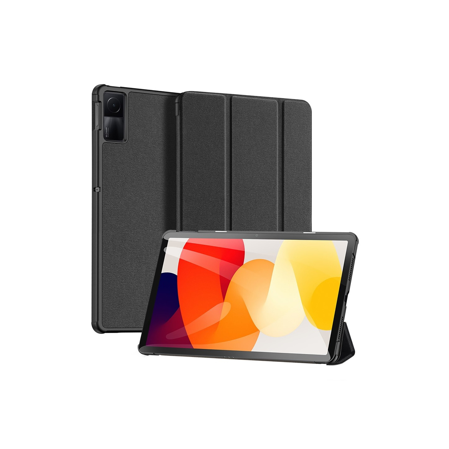 DUX DUCIS kolminkertainen jalusta Xiaomi Redmi Pad SE - musta