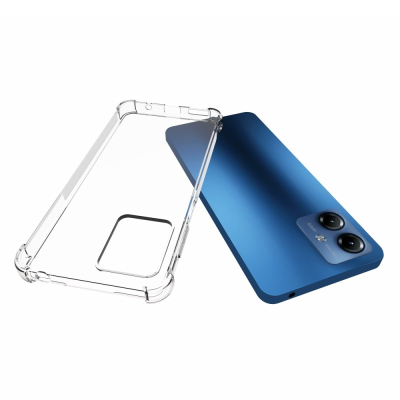 For Motorola Moto G14 Slim Transparent TPU Case Cover