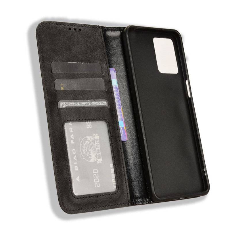 Motorola Moto G14 Stand Phone Case Full Protection Wallet Cover - Black