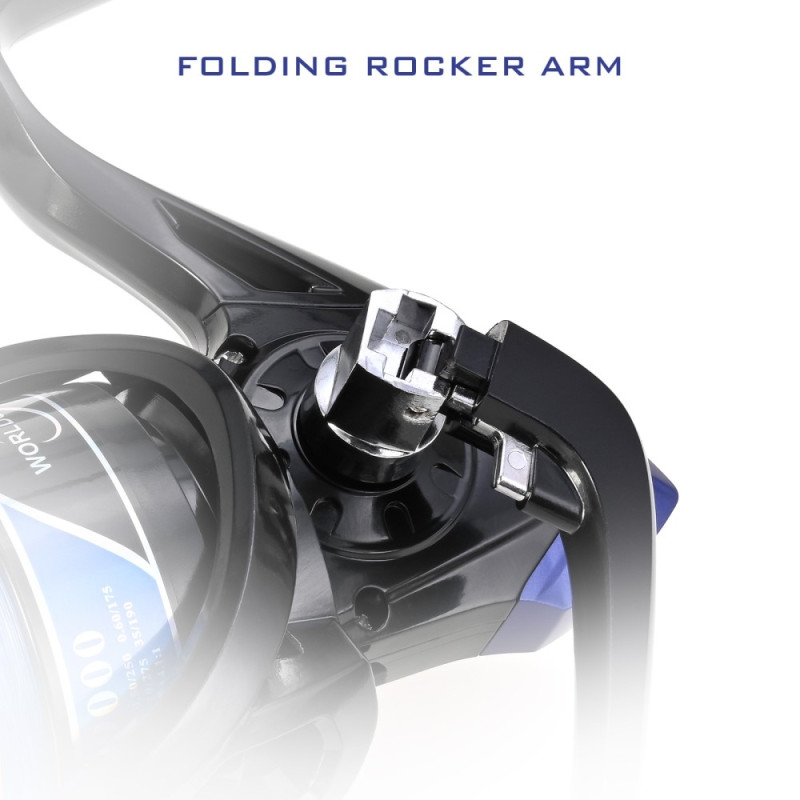 LEO Spinning kela Kalastuskela Suuri kapasiteetti Kevyt Tehokas