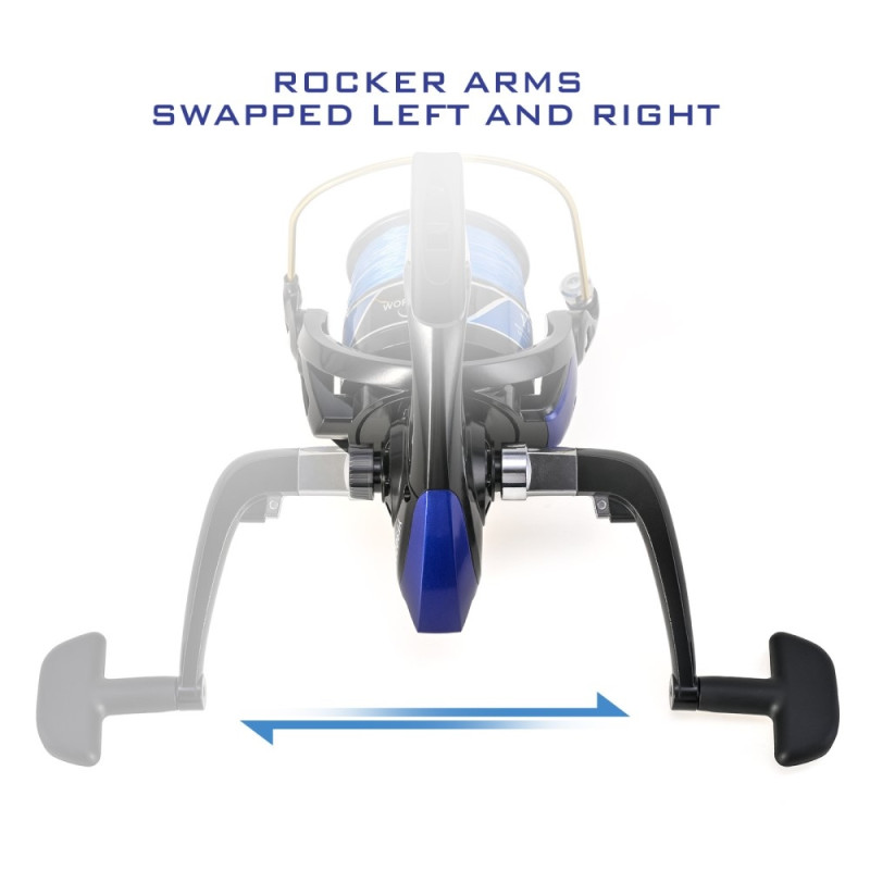 LEO Spinning reel Fishing reel Large capacity Lightweight Powerful