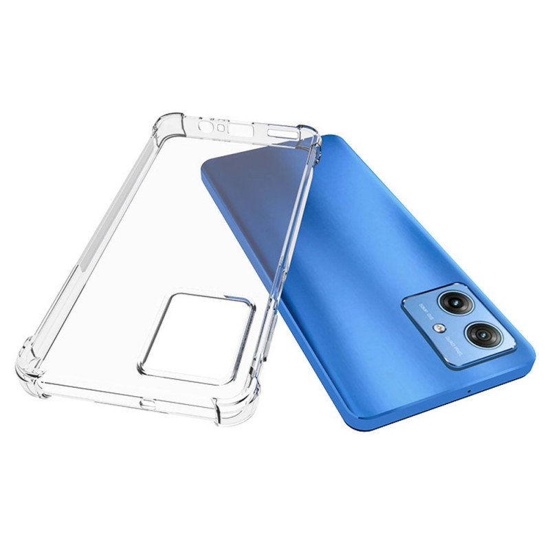 For Motorola Moto G54 5G Slim Transparent TPU Case Cover