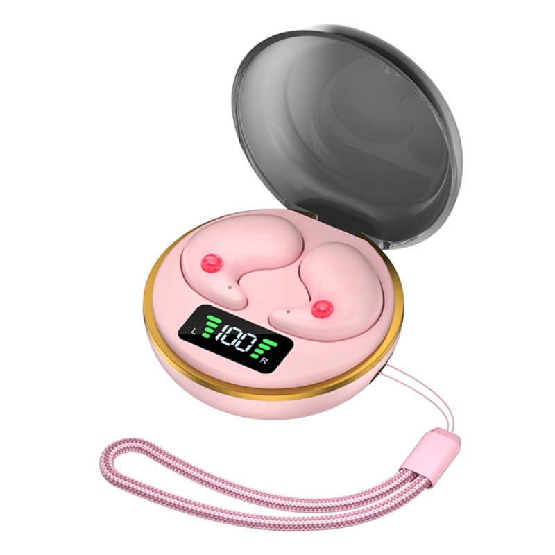 Sleep Headphones Bluetooth In ear to sleep with - Pink