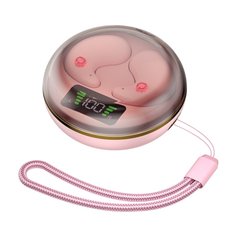 Sleep Headphones Bluetooth In ear to sleep with - Pink