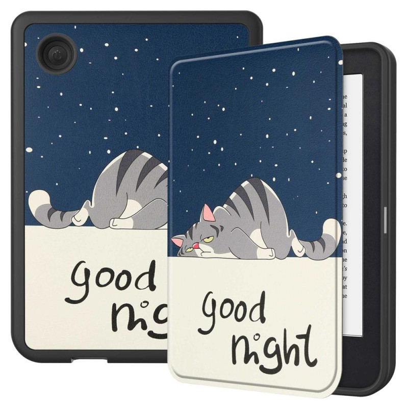 Stand Case Cover for Kobo Clara 2E - Cat