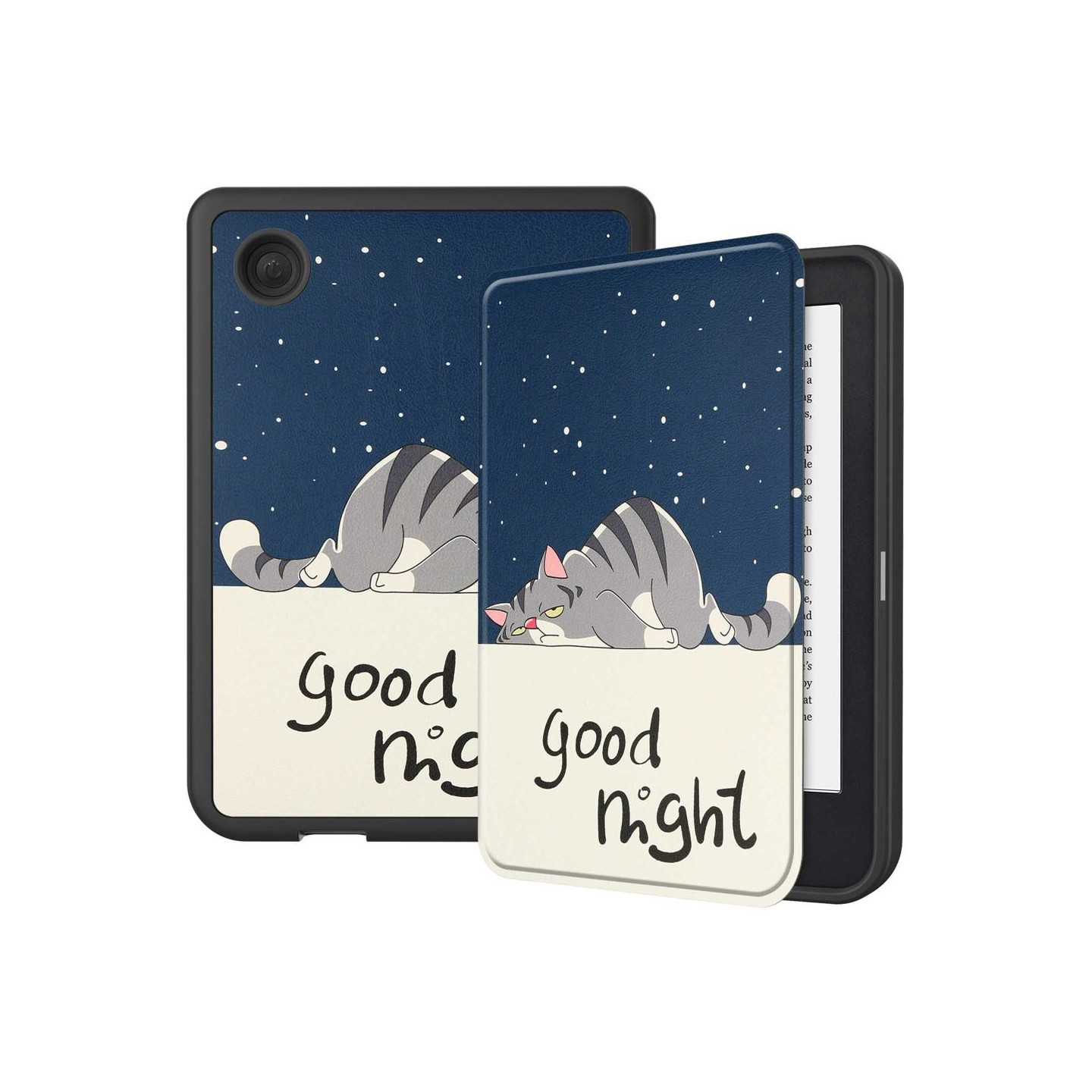 Stand Case Cover for Kobo Clara 2E - Cat
