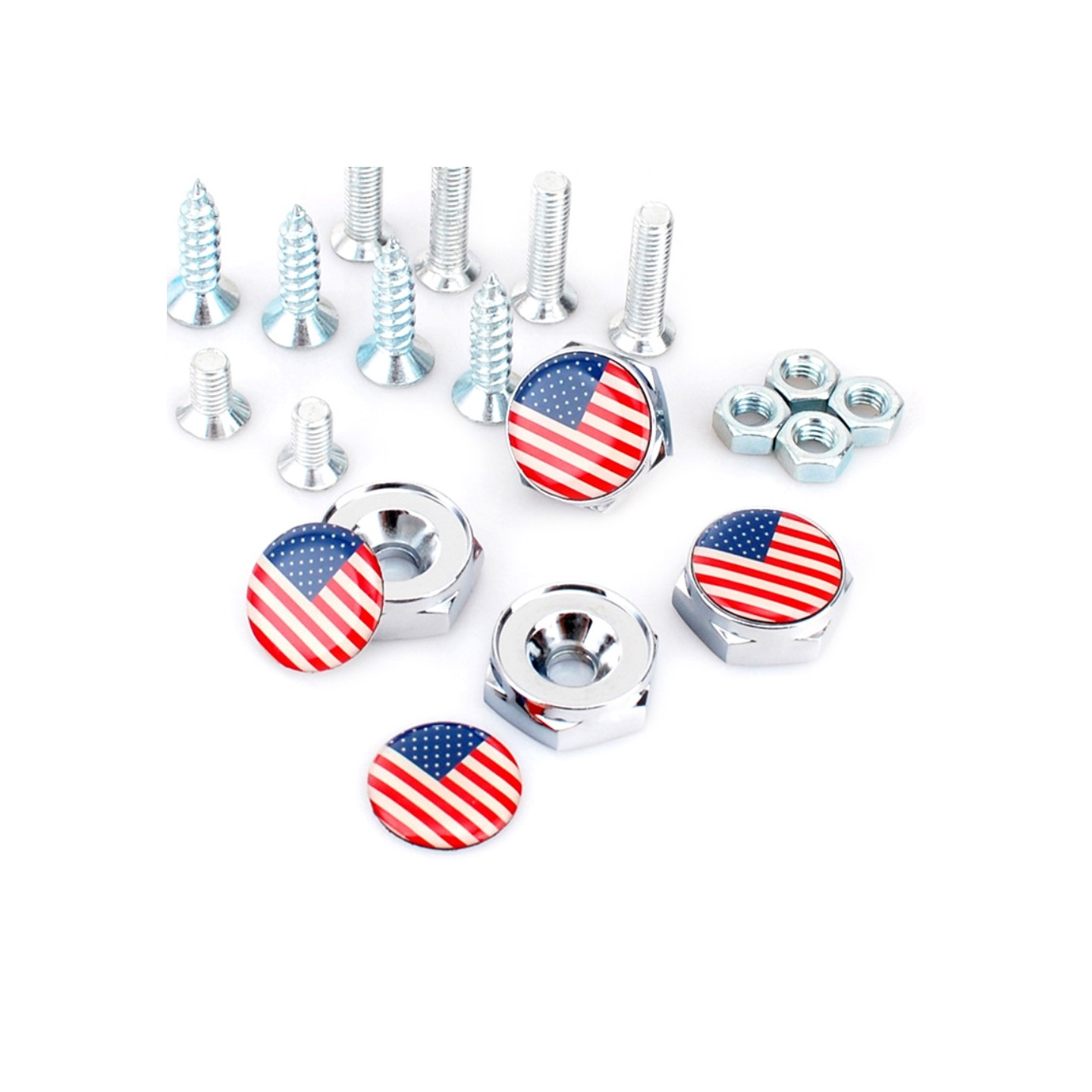 Screws For Registration Plate Car Motorcycle registration plate - USA
