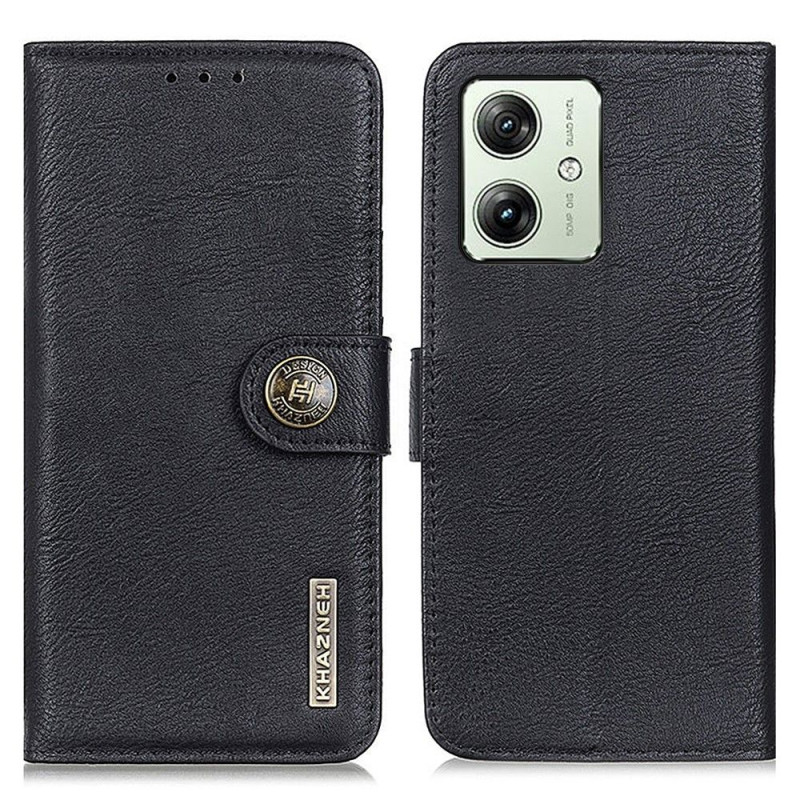 KHAZNEH Wallet Stand Case for Motorola Moto G54