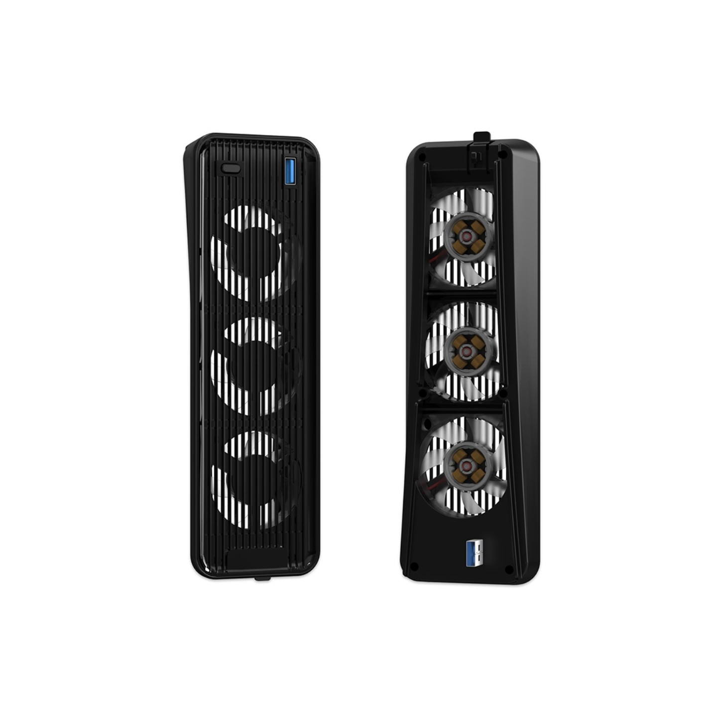 For PS5 ABS cooling fan 2 - speed wind heat dissipation USB fan cooler