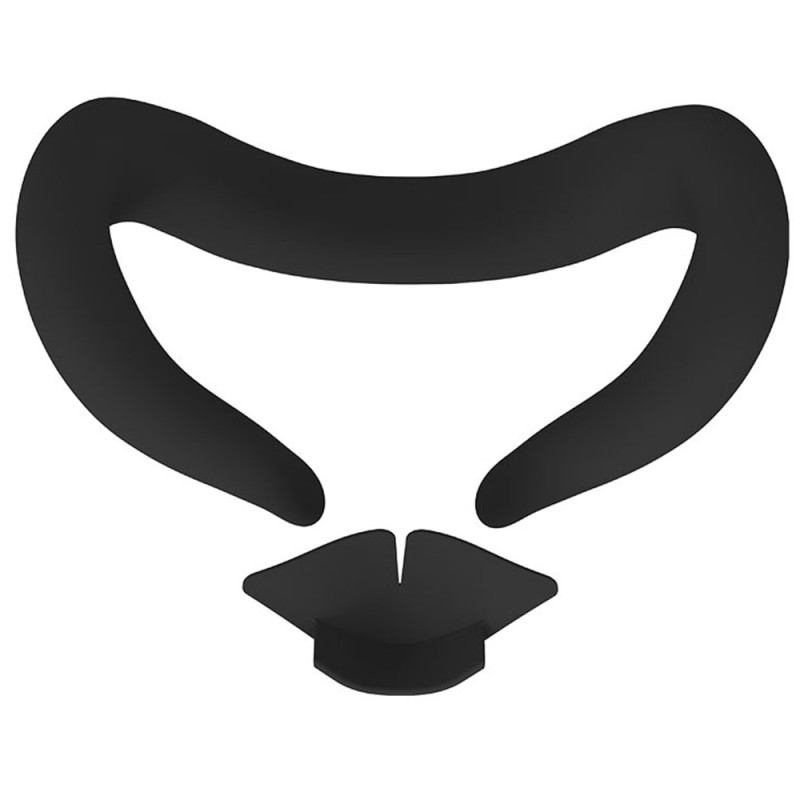 Meta Quest 3 Eye Mask Støvtett Beskyttende Deksel Med Nesestøtte - Svart