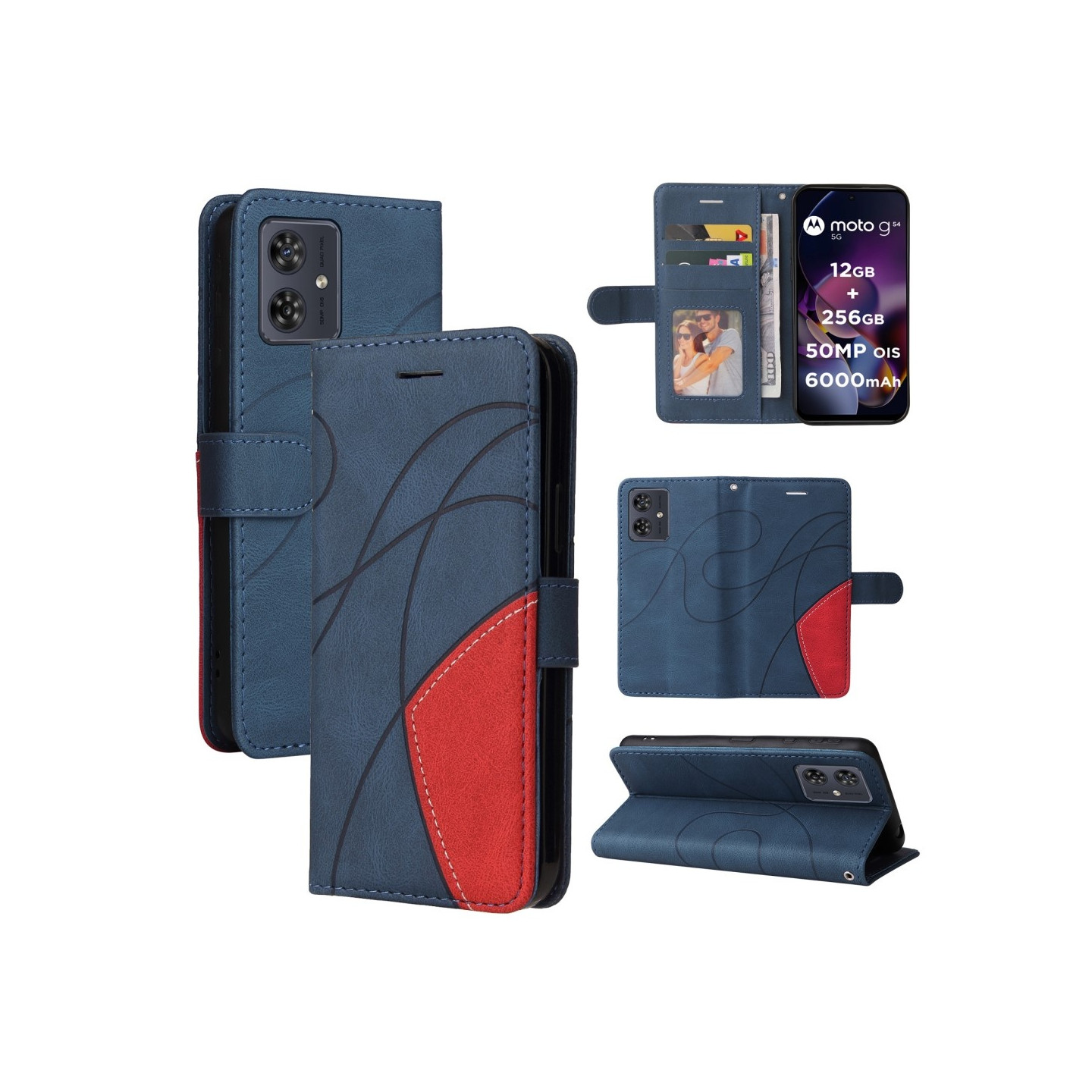 Motorola Moto G54 KT - sarjalle 1 kaksiväriselle