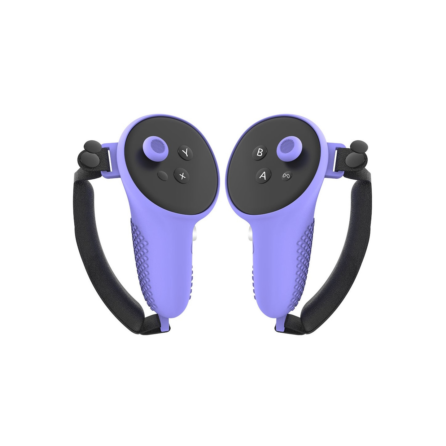 Meta Quest 3 Control Protection Silicone Case Hand Strap Purple