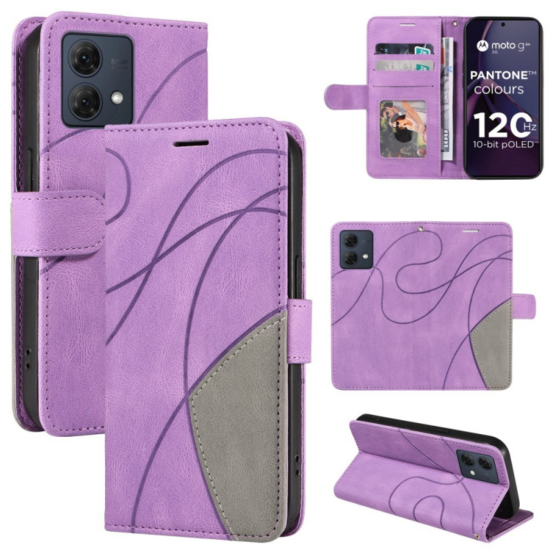 Til Motorola Moto G84 KT - serie - 1 dobbeltfarve