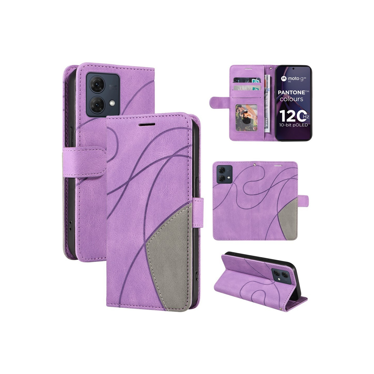 For Motorola Moto G84 KT Series - 1 Dual - color