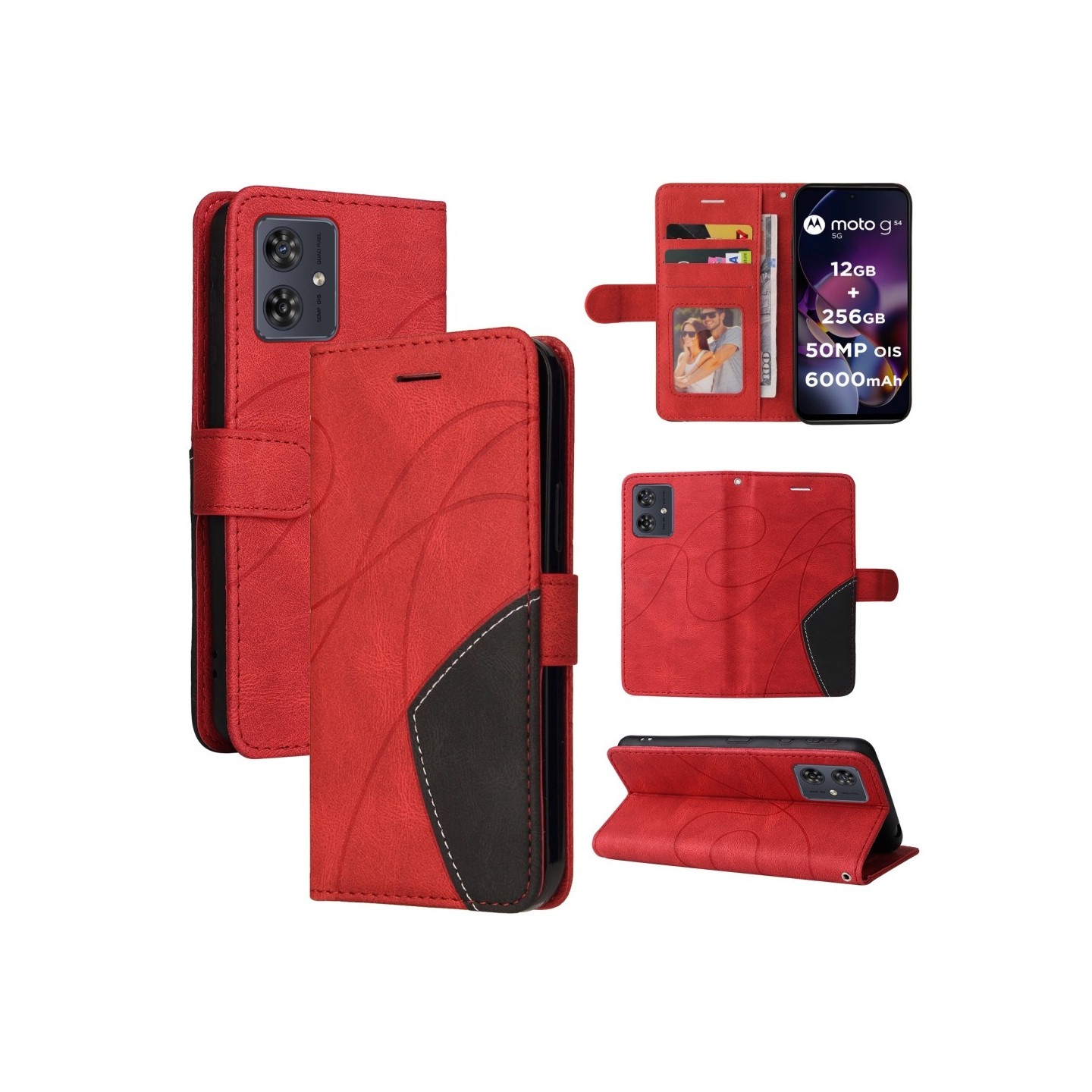 Motorola Moto G54 KT - sarjalle 1 kaksiväriselle