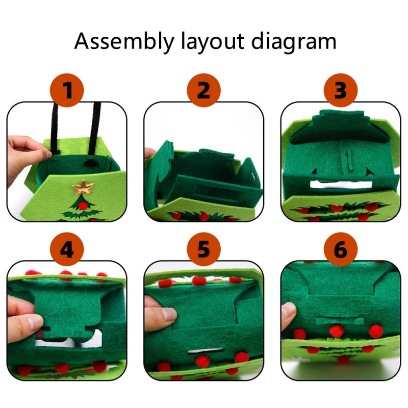 Christmas Sweets Cookies Bag Christmas Gift Bag - Christmas belt