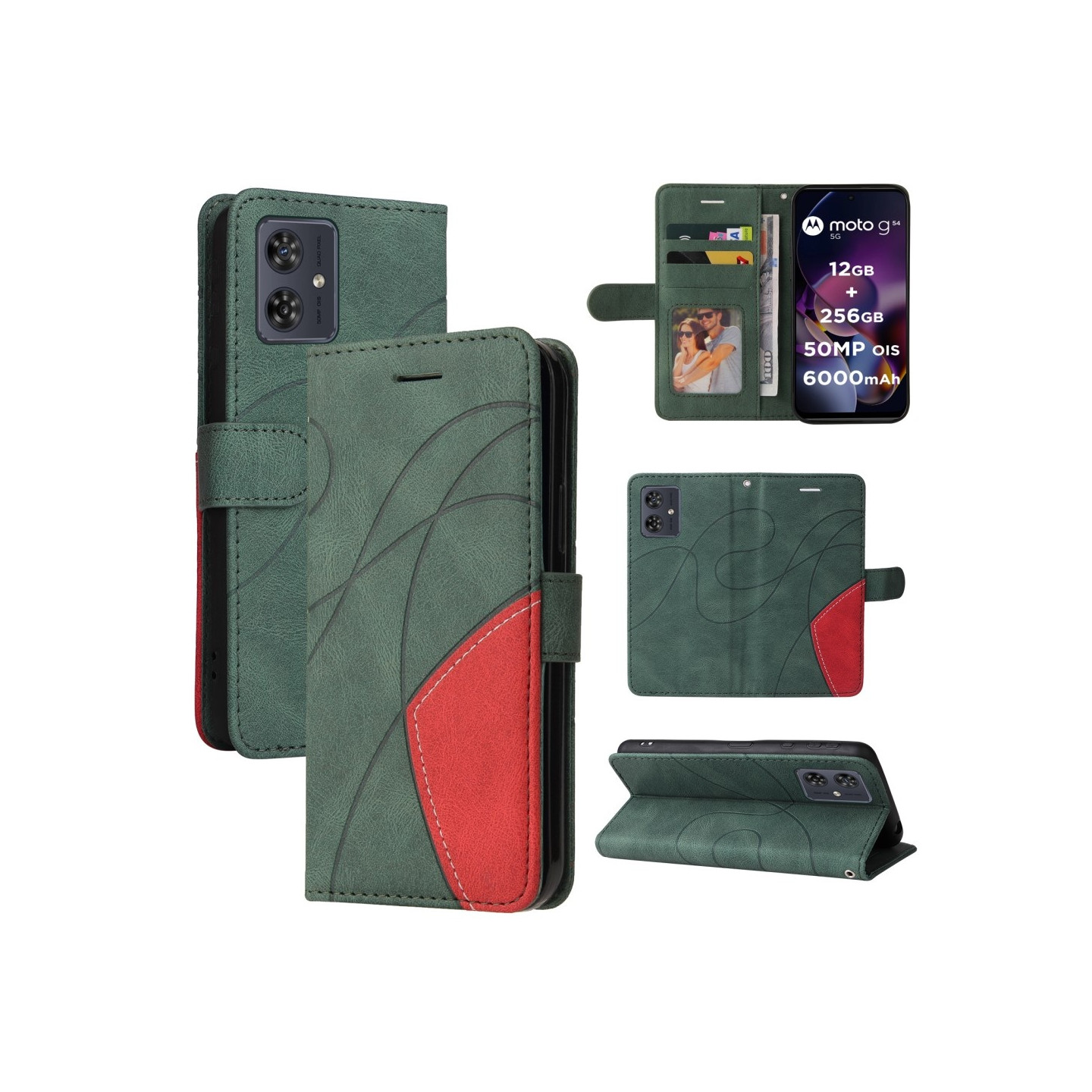 For Motorola Moto G54 KT Series - 1 Dual - color