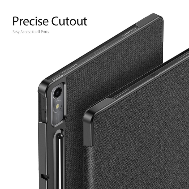 DUX DUCIS Domo Series PU Leather Smart Case for Lenovo Tab P12