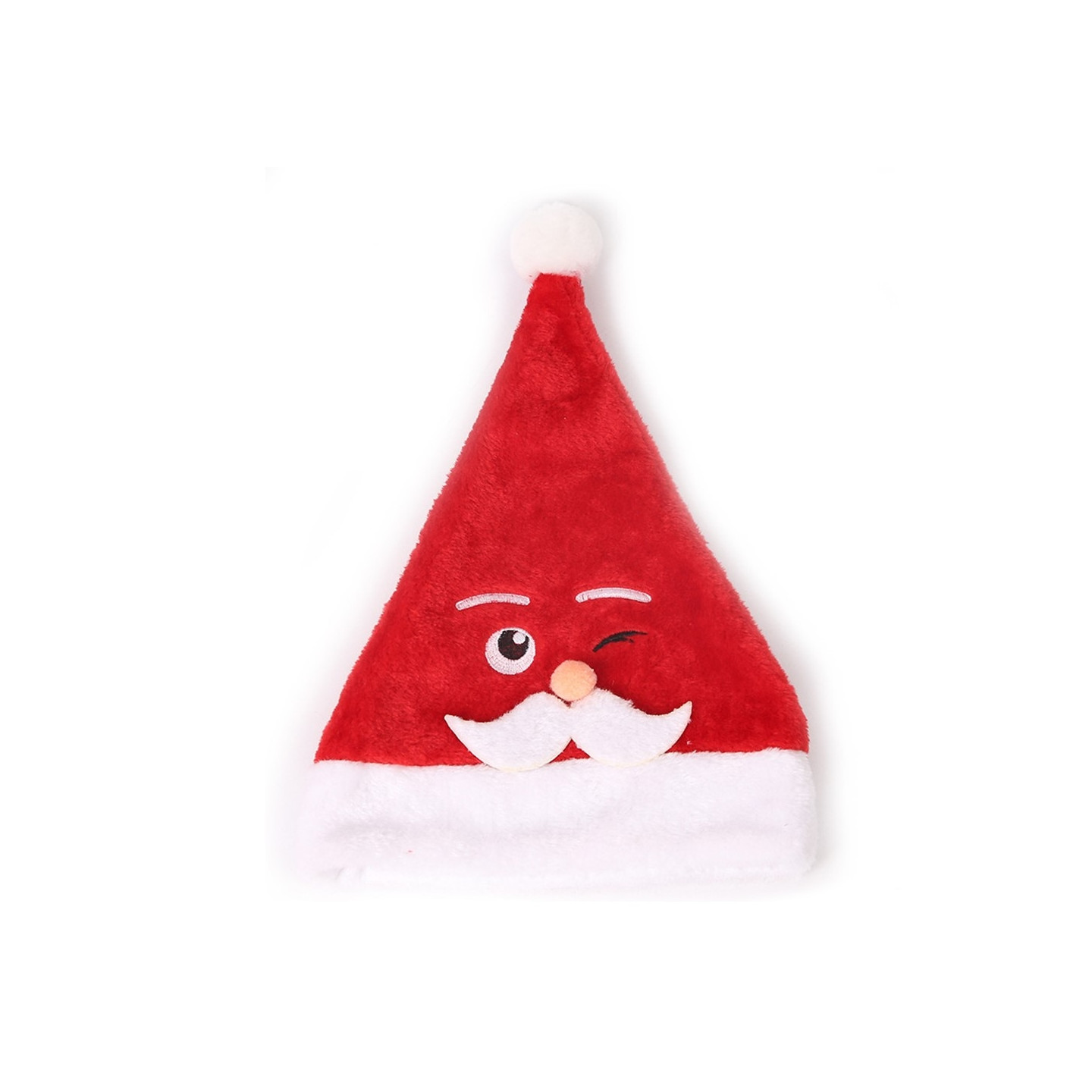 Santa hat Christmas Santa party Dress up - Wink Santa Claus
