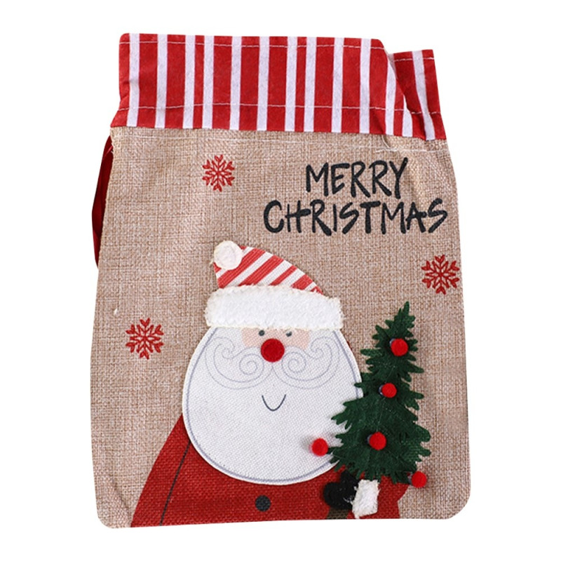 Christmas Gift Bag Sack Santa pattern for Christmas Eve Christmas weekend