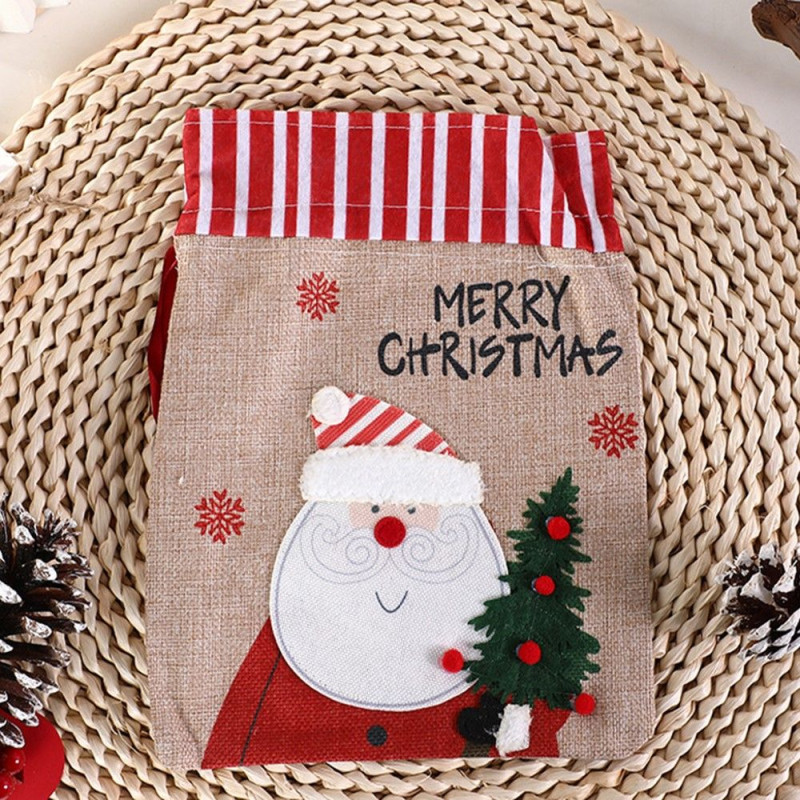 Christmas Gift Bag Sack Santa pattern for Christmas Eve Christmas weekend