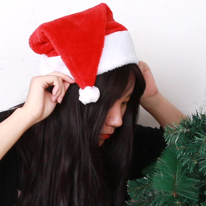 Santa hat Christmas Santa party Dress up - Wink Santa Claus