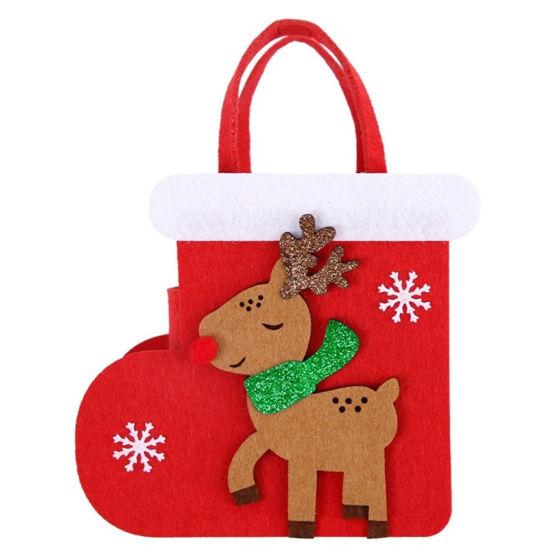 Christmas Sweets Cookies Bag Christmas Gift Bag - Christmas Sock