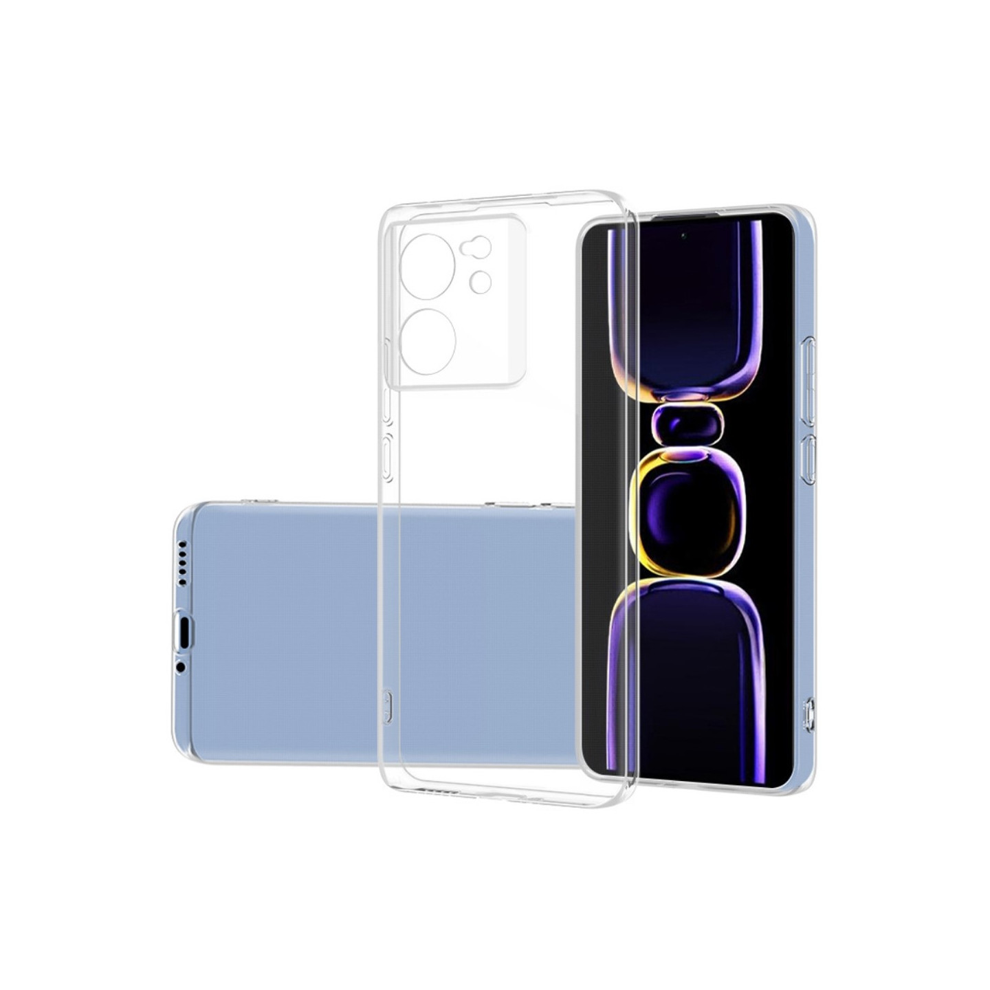 For Xiaomi 13T / 13T Pro Shell Case TPU Transparent