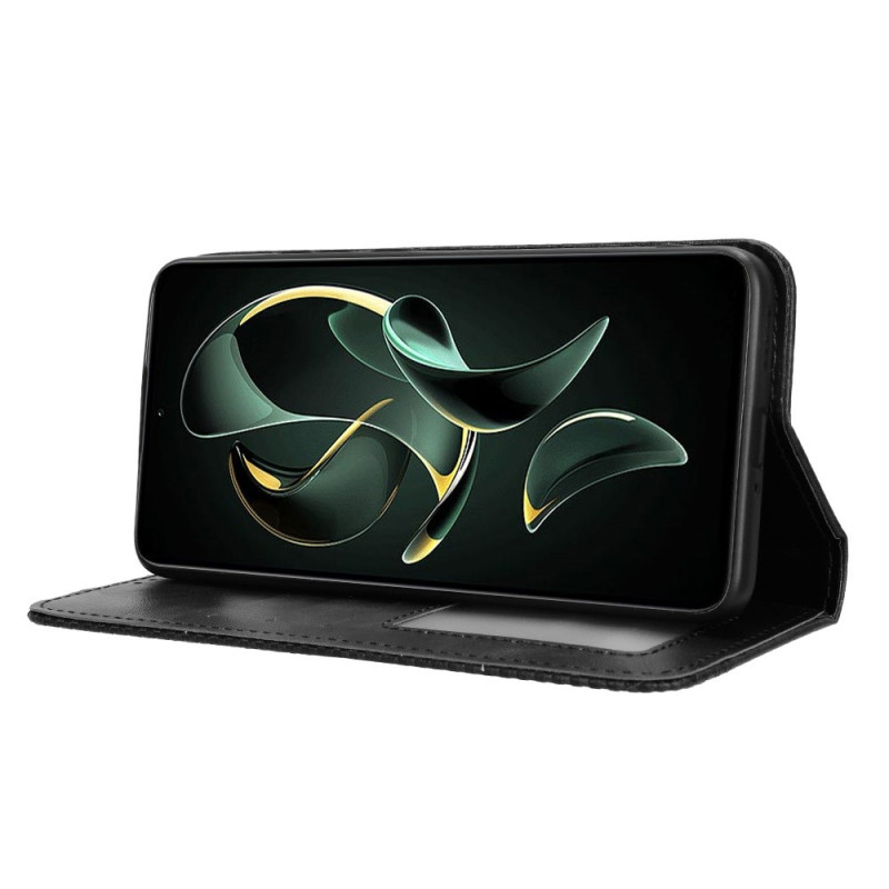 Wallet Stand Flip - telefonetui til Xiaomi 13T / 13T Pro - Sort