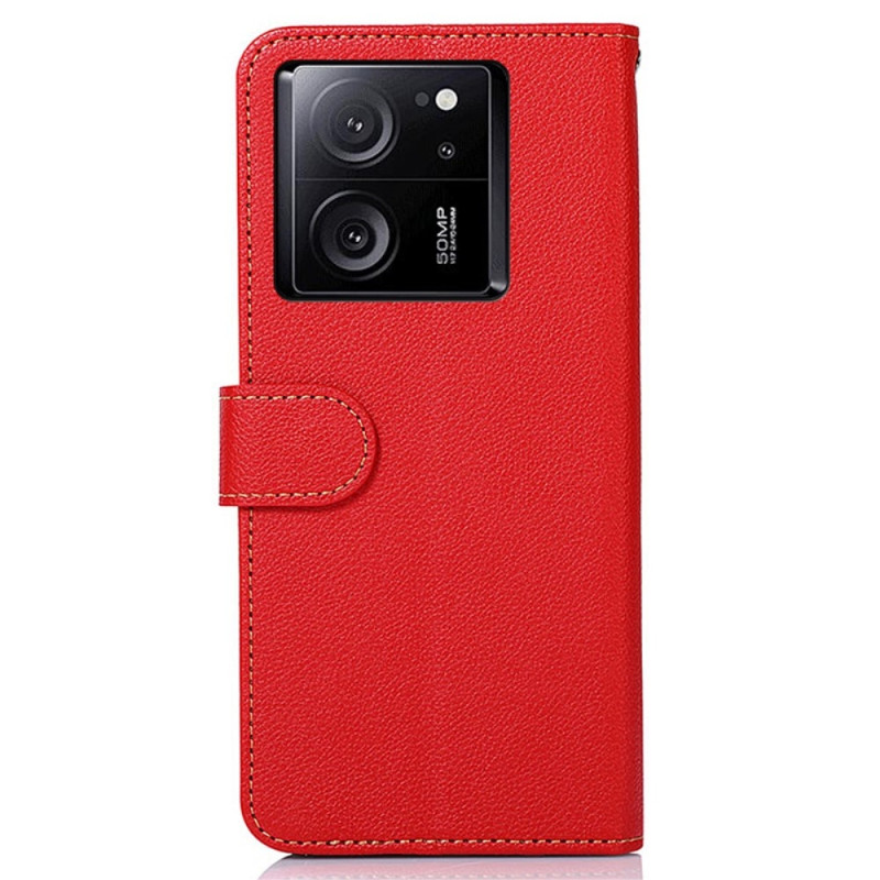 KHAZNEH Phone Cover to Xiaomi 13T / 13T Pro - Red/Black