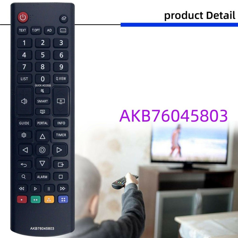 TV fjernkontroll Erstatning for AKB76045803 For LG TV