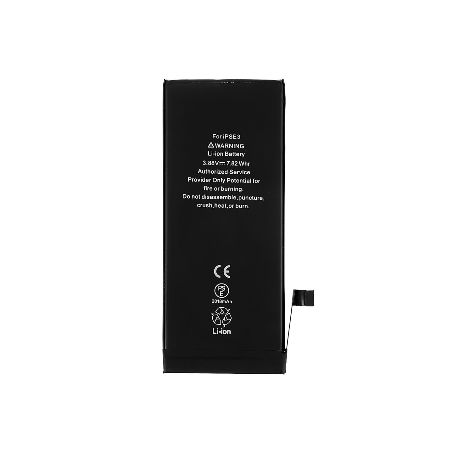 For iPhone SE (2022) 3.88V 2018mAh Li - ion batteri reservedel