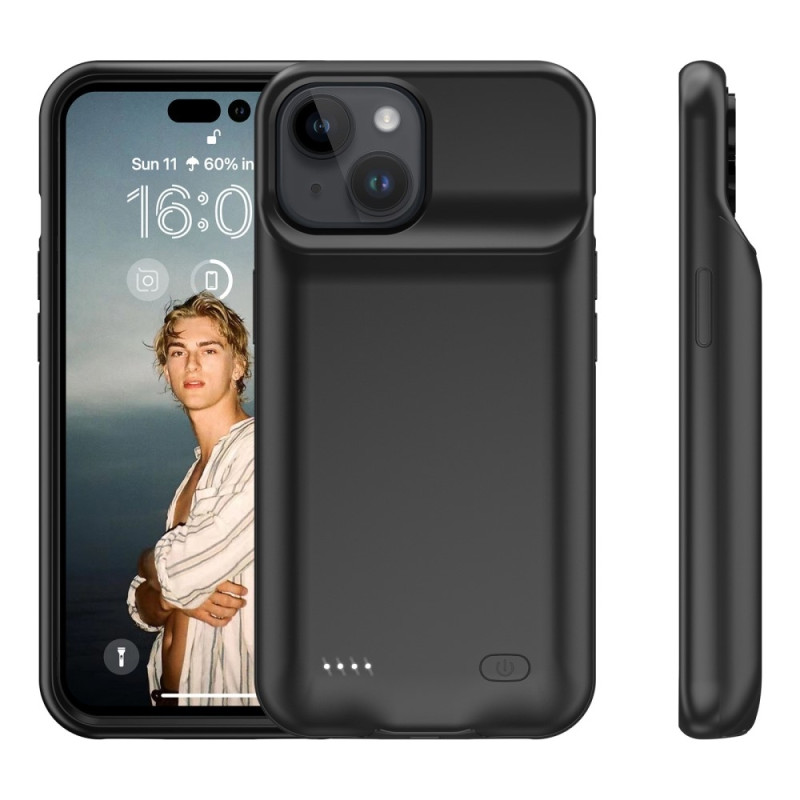Ladattava akkukotelo iPhone 15 Plus 8500 mAh:lle
