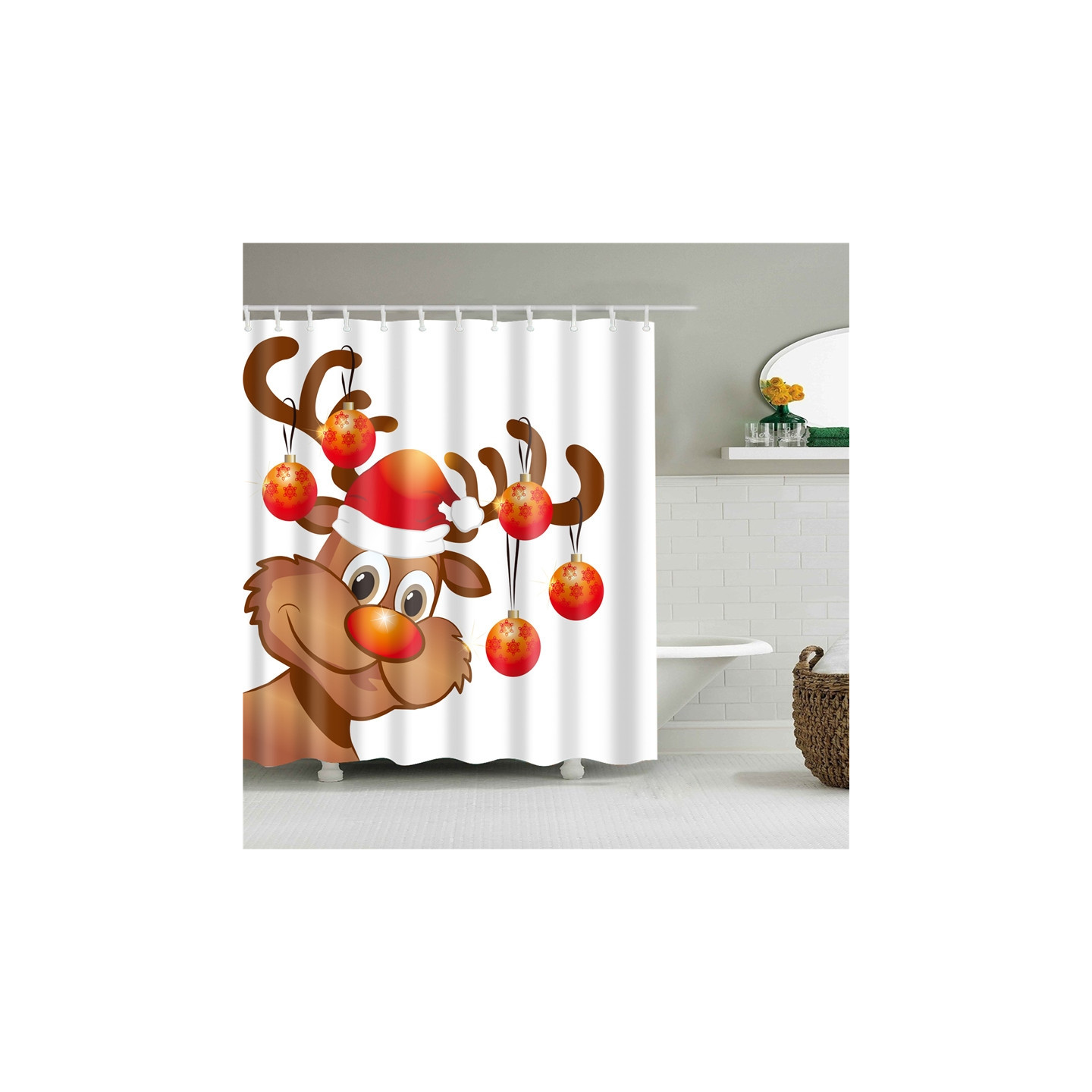 Dusjforheng - Pure med Santa Lava