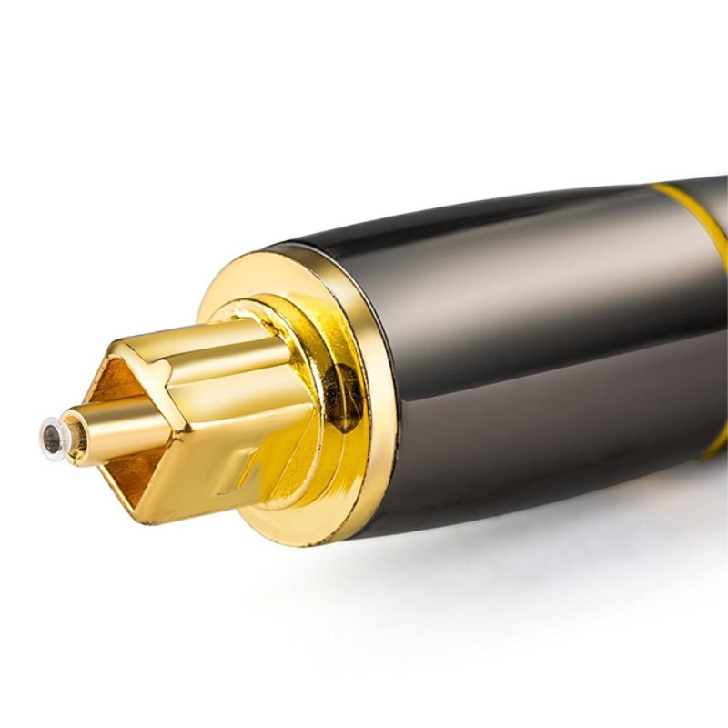 2m SPDIF 5.1 Audio Channel Optical Cable Audio Line Digital Gold Plated